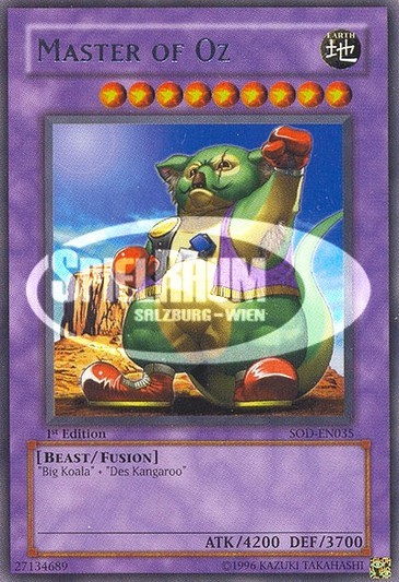 Master of Oz (V.1 - Rare) Single: Yu-Gi-Oh! Soul of the Duelist Einzelkarte