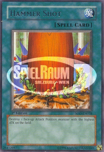 Hammer Shot (V.2 - Ultimate Rare) Single: Yu-Gi-Oh! Soul of the Duelist Einzelkarte