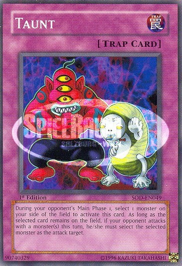 Taunt Single: Yu-Gi-Oh! Soul of the Duelist Einzelkarte