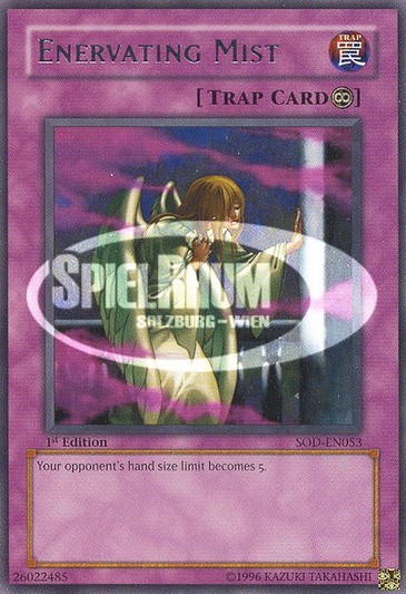 Enervating Mist (V.2 - Ultimate Rare) Single: Yu-Gi-Oh! Soul of the Duelist Einzelkarte