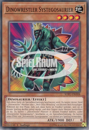 Dinowrestler Systegosaur