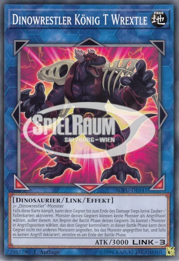 Dinowrestler King T Wrextle