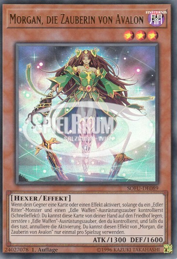 Morgan, the Enchantress of Avalon