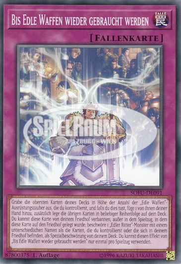 Until Noble Arms are Needed Once Again
