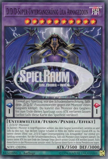 D/D/D Super Doom King Purple Armageddon