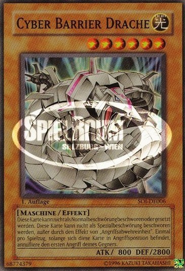 Cyber Barrier Dragon (V.1 - Super Rare)