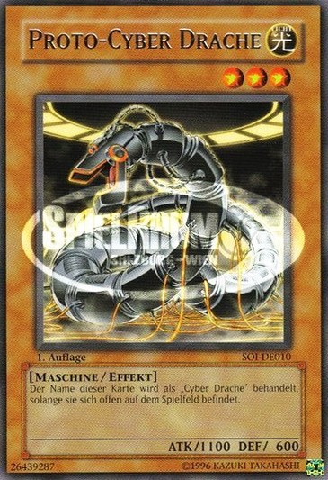 Proto-Cyber Dragon (V.1 - Rare)