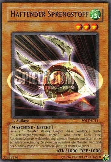 Adhesive Explosive (V.1 - Ultimate Rare)