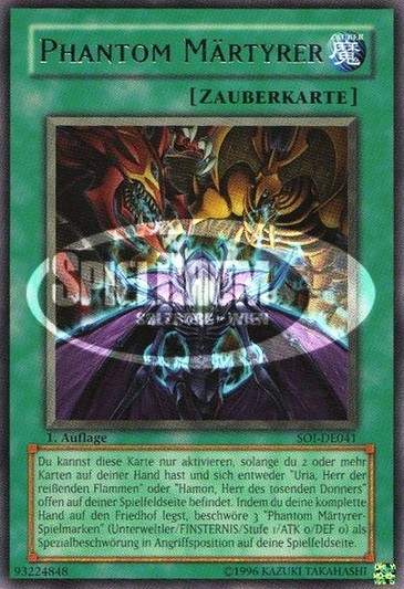 Phantasmal Martyrs (V.1 - Rare)