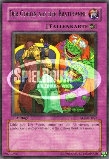 Goblin Out of the Frying Pan (V.1 - Rare)
