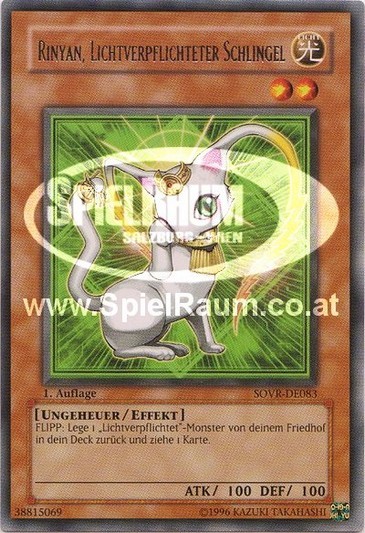 Rinyan, Lightsworn Rogue Single: Yu-Gi-Oh! Stardust Overdrive Einzelkarte