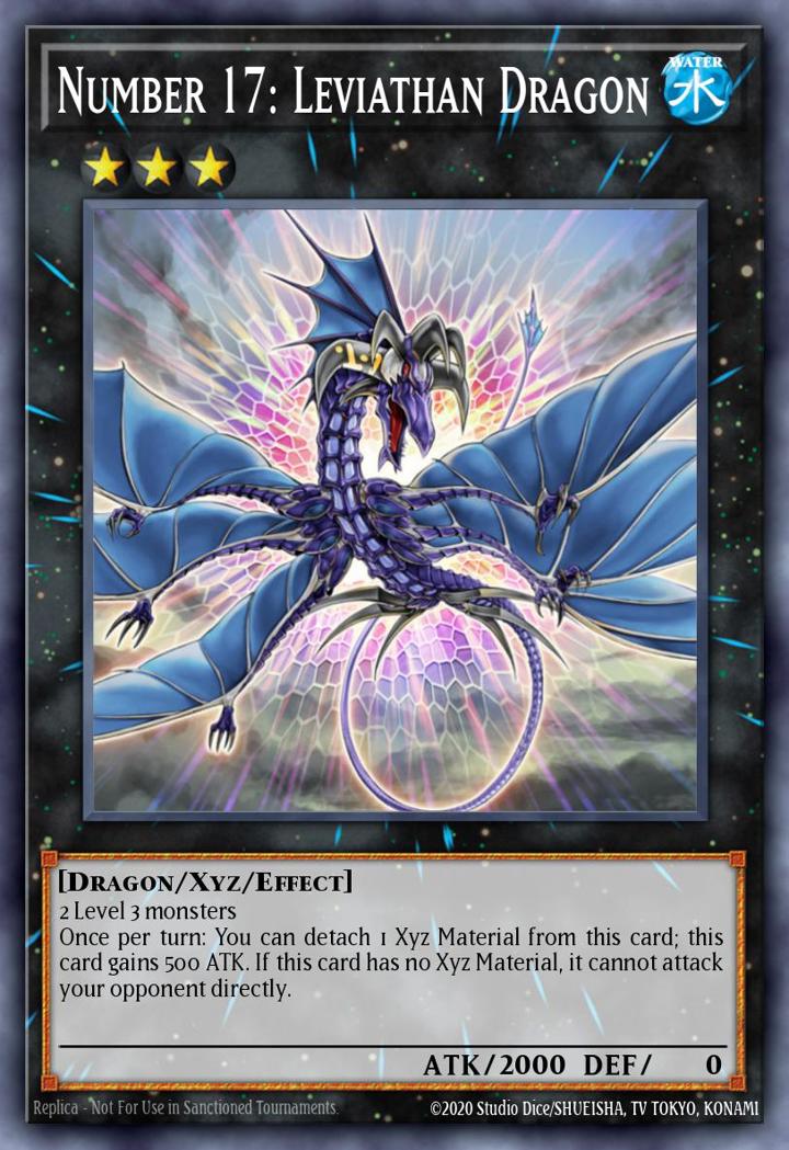 Number 17: Leviathan Dragon (V.1 - Common)