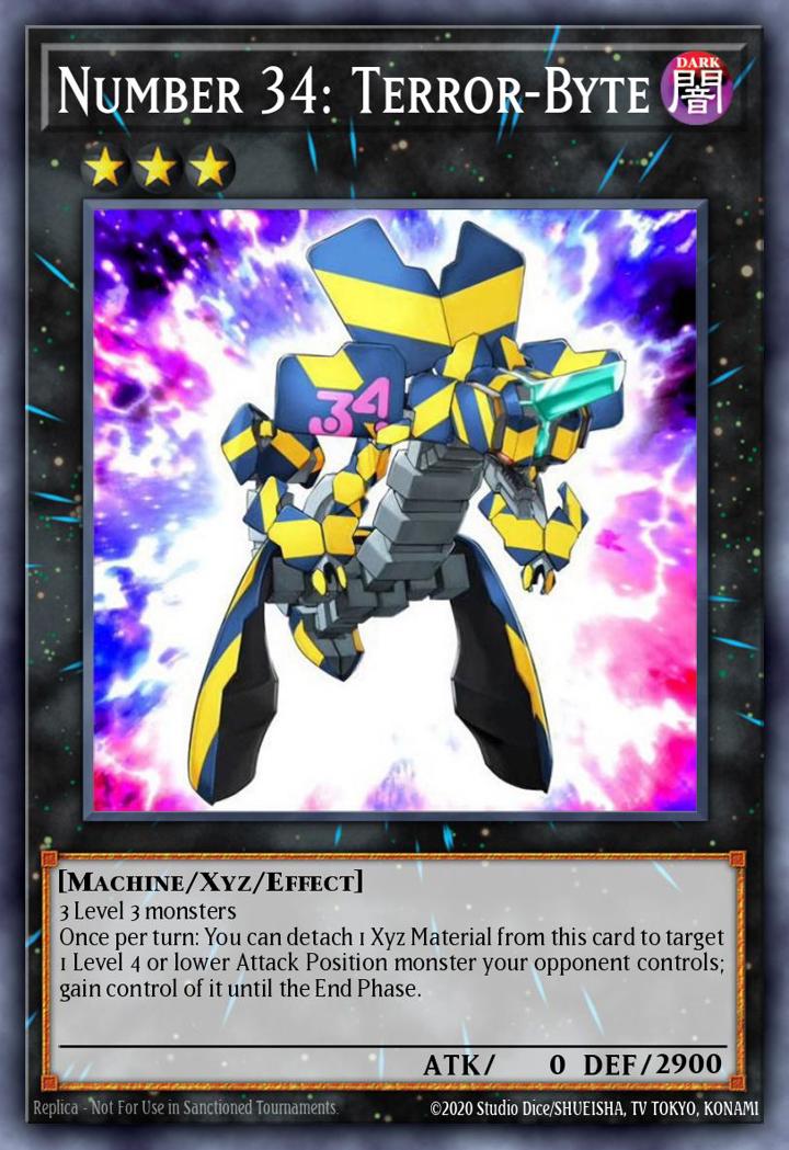 Number 34: Terror-Byte (V.1 - Common)