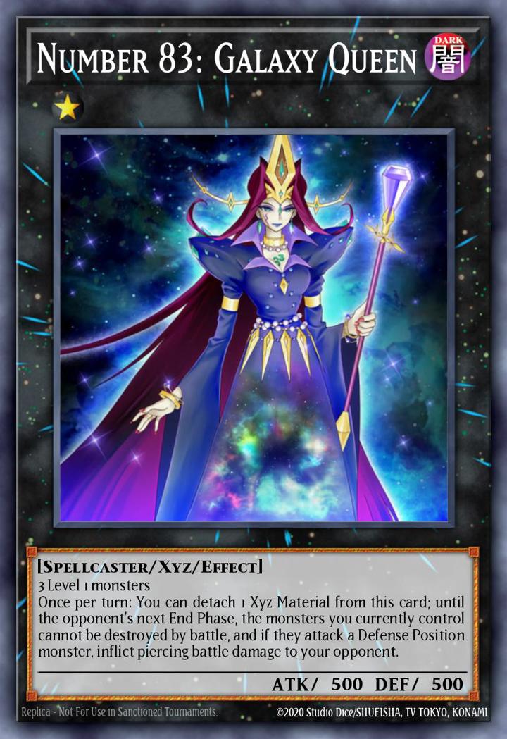 Number 83: Galaxy Queen (V.1 - Common)