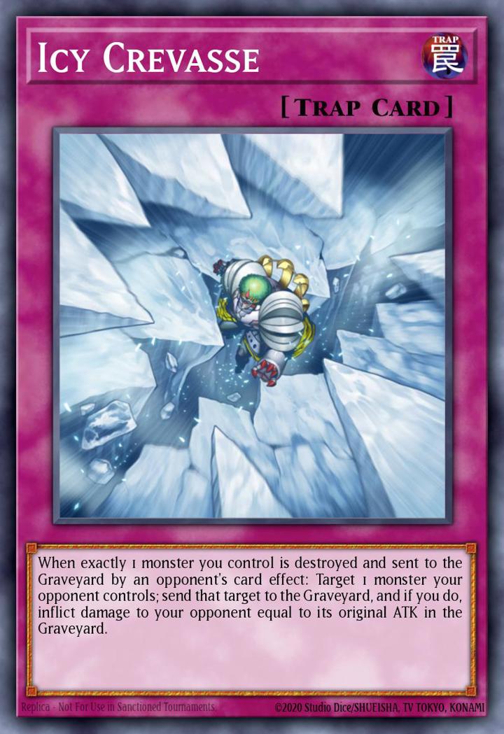 Icy Crevasse (V.1 - Common)