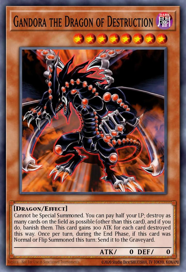 Gandora the Dragon of Destruction (V.1 - Common)