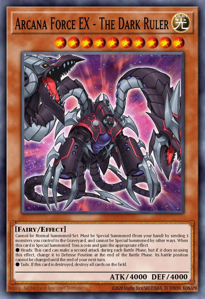 Arcana Force EX - The Dark Ruler (V.1 - Common)