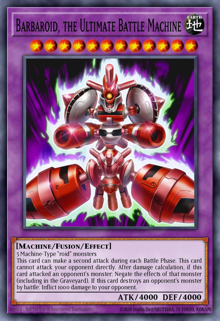 Barbaroid, the Ultimate Battle Machine (V.1 - Common)
