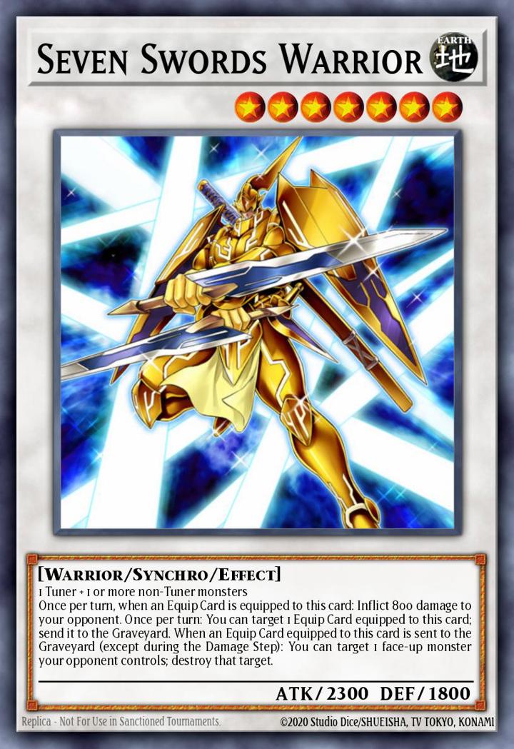 Seven Swords Warrior (V.1 - Common)