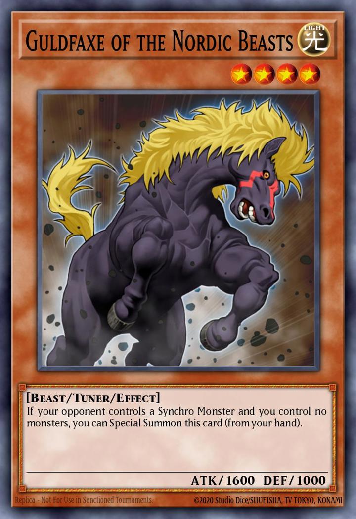 Guldfaxe of the Nordic Beasts (V.1 - Common)