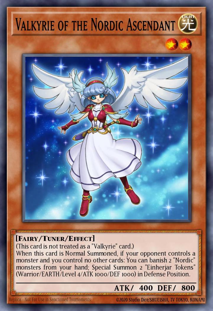 Valkyrie of the Nordic Ascendant (V.1 - Common)