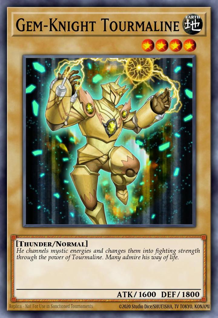 Gem-Knight Tourmaline (V.1 - Common)