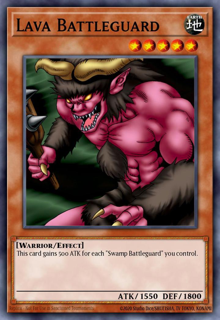 Lava Battleguard (V.1 - Common)