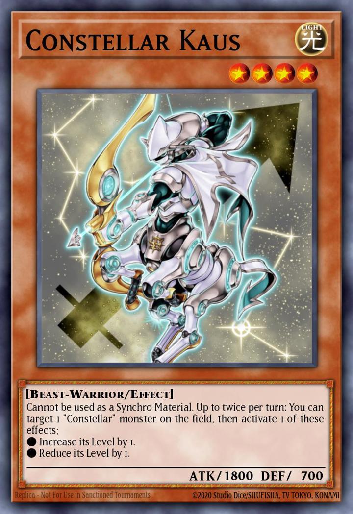 Constellar Kaus (V.1 - Common) Single: Yu-Gi-Oh! Star Pack Arc-V Einzelkarte