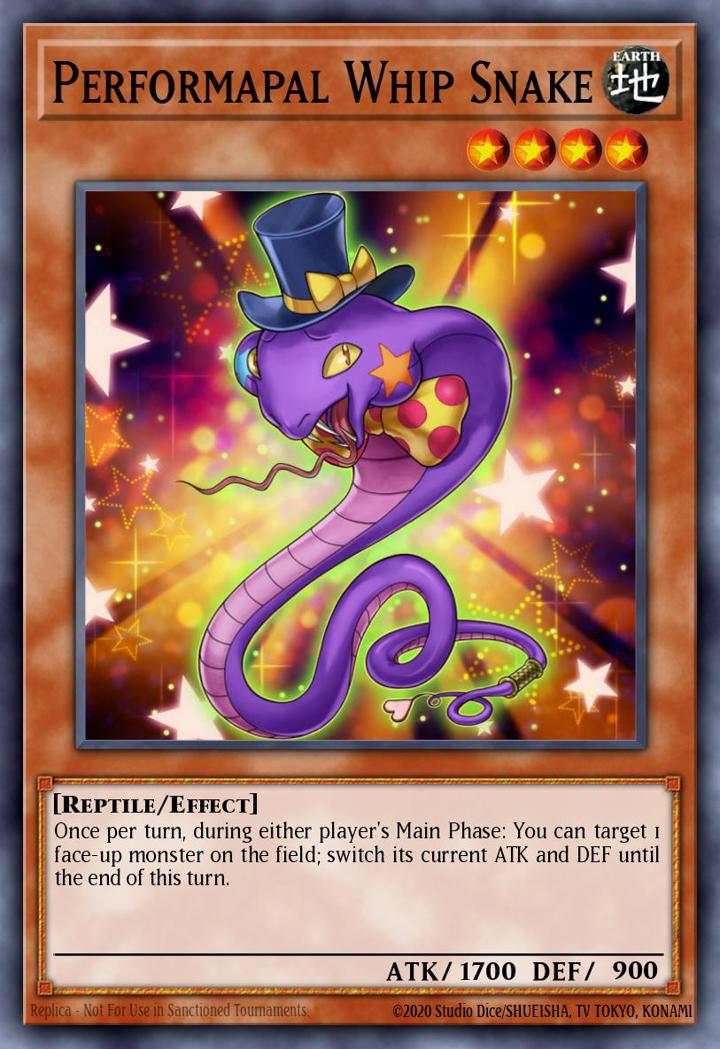 Performapal Whip Snake (V.1 - Common)