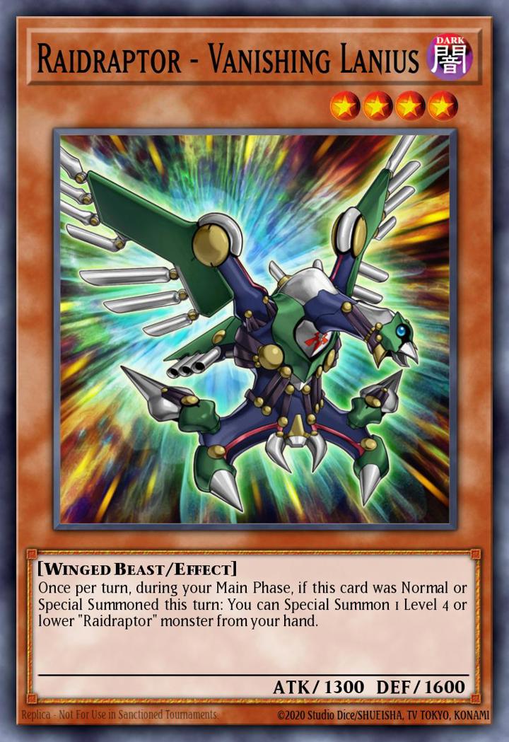 Raidraptor - Vanishing Lanius (V.1 - Common)