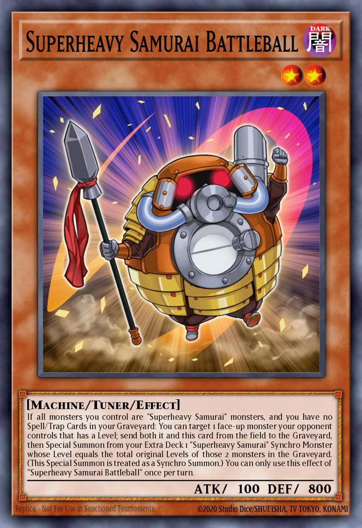 Superheavy Samurai Battleball (V.1 - Common)