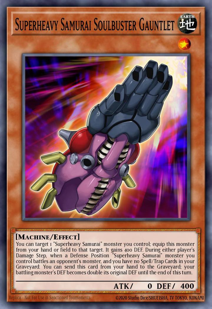 Superheavy Samurai Soulbuster Gauntlet (V.1 - Common)
