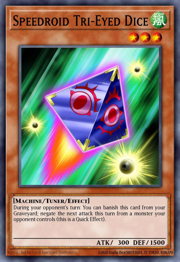 Speedroid Tri-Eyed Dice (V.1 - Common)