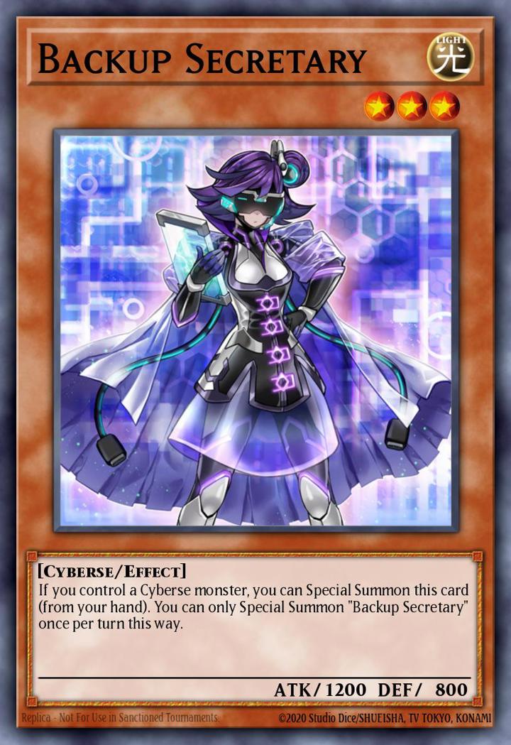 Backup Secretary (V.1 - Common) Single: Yu-Gi-Oh! Star Pack VRAINS Einzelkarte