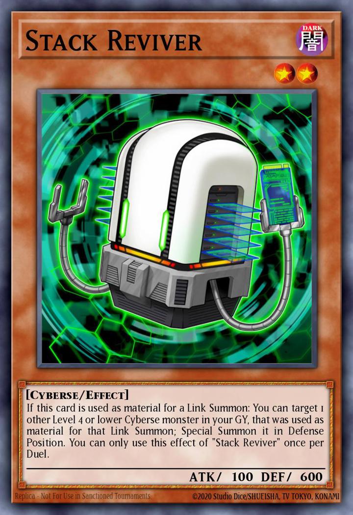 Stack Reviver (V.2 - Starfoil Rare) Single: Yu-Gi-Oh! Star Pack VRAINS Einzelkarte
