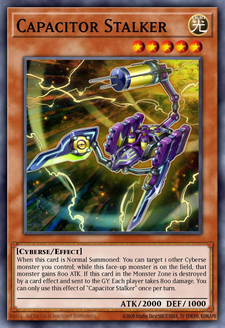 Capacitor Stalker (V.1 - Common) Single: Yu-Gi-Oh! Star Pack VRAINS Einzelkarte