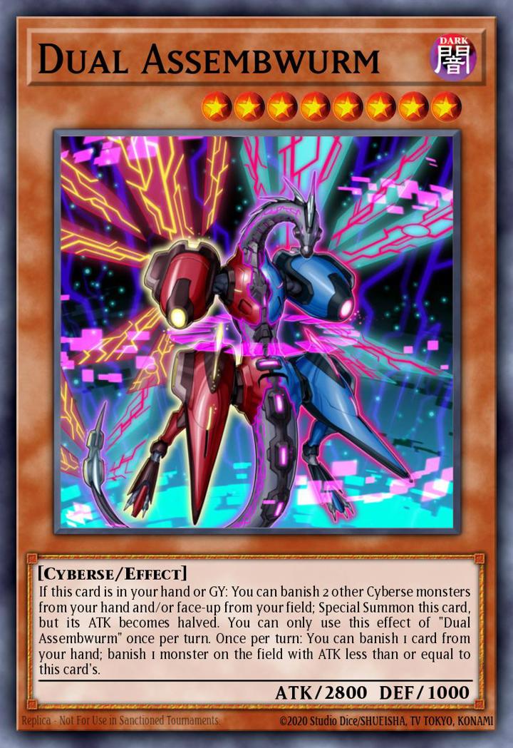 Dual Assembwurm (V.2 - Starfoil Rare) Single: Yu-Gi-Oh! Star Pack VRAINS Einzelkarte