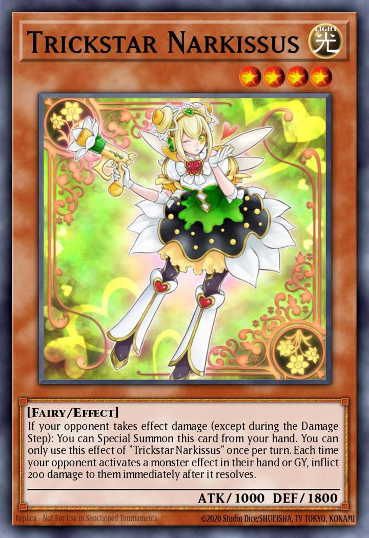 Trickstar Narkissus (V.1 - Common) Single: Yu-Gi-Oh! Star Pack VRAINS Einzelkarte
