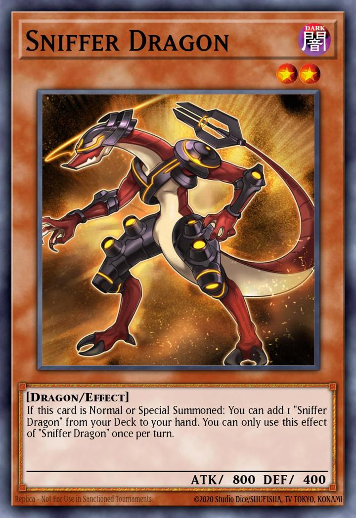 Sniffer Dragon (V.1 - Common) Single: Yu-Gi-Oh! Star Pack VRAINS Einzelkarte
