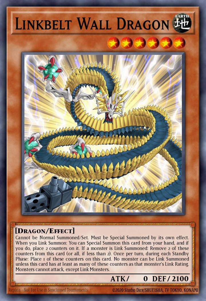 Linkbelt Wall Dragon (V.1 - Common) Single: Yu-Gi-Oh! Star Pack VRAINS Einzelkarte
