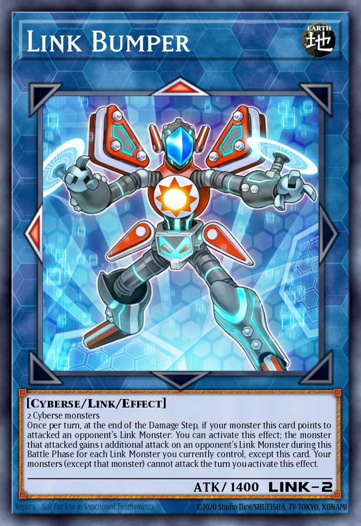 Link Bumper (V.1 - Common) Single: Yu-Gi-Oh! Star Pack VRAINS Einzelkarte