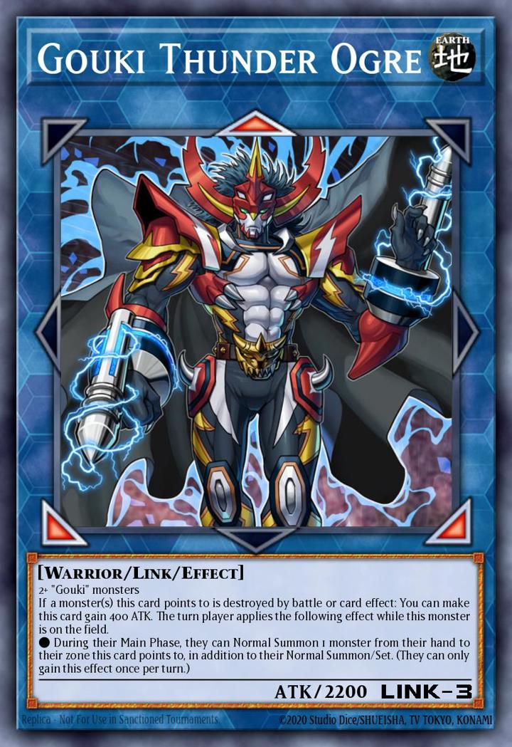 Gouki Thunder Ogre (V.2 - Starfoil Rare) Single: Yu-Gi-Oh! Star Pack VRAINS Einzelkarte