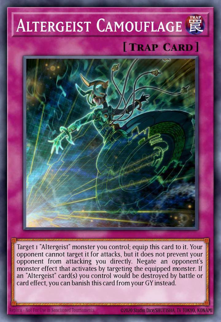 Altergeist Camouflage (V.1 - Common) Single: Yu-Gi-Oh! Star Pack VRAINS Einzelkarte