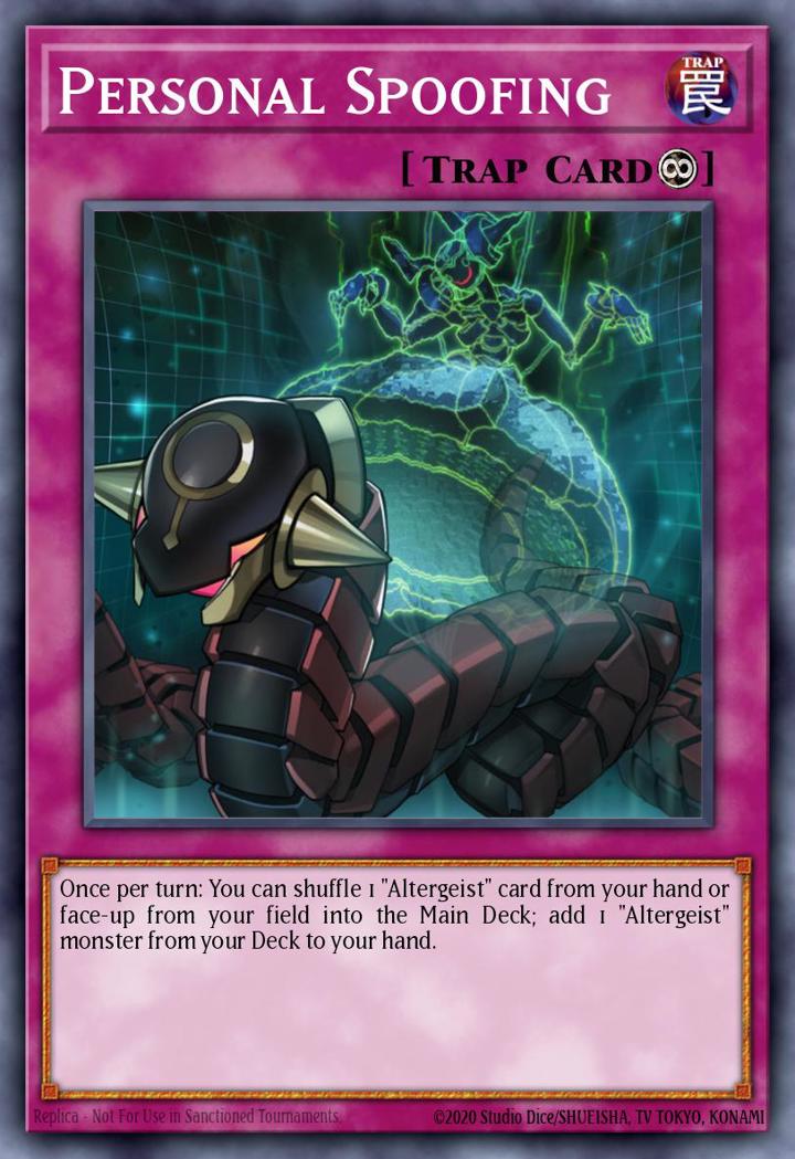 Personal Spoofing (V.1 - Common) Single: Yu-Gi-Oh! Star Pack VRAINS Einzelkarte