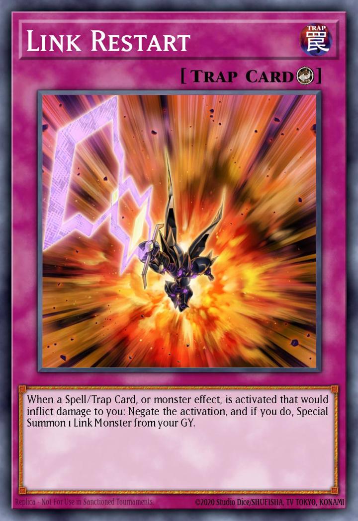 Link Restart (V.1 - Common) Single: Yu-Gi-Oh! Star Pack VRAINS Einzelkarte