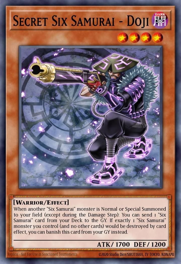 Secret Six Samurai - Doji Single: Yu-Gi-Oh! Spirit Warriors Einzelkarte