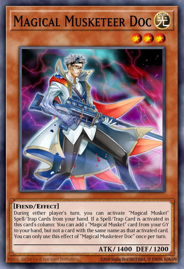Magical Musketeer Doc Single: Yu-Gi-Oh! Spirit Warriors Einzelkarte