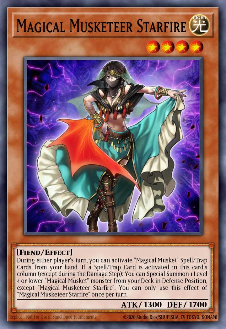 Magical Musketeer Starfire Single: Yu-Gi-Oh! Spirit Warriors Einzelkarte