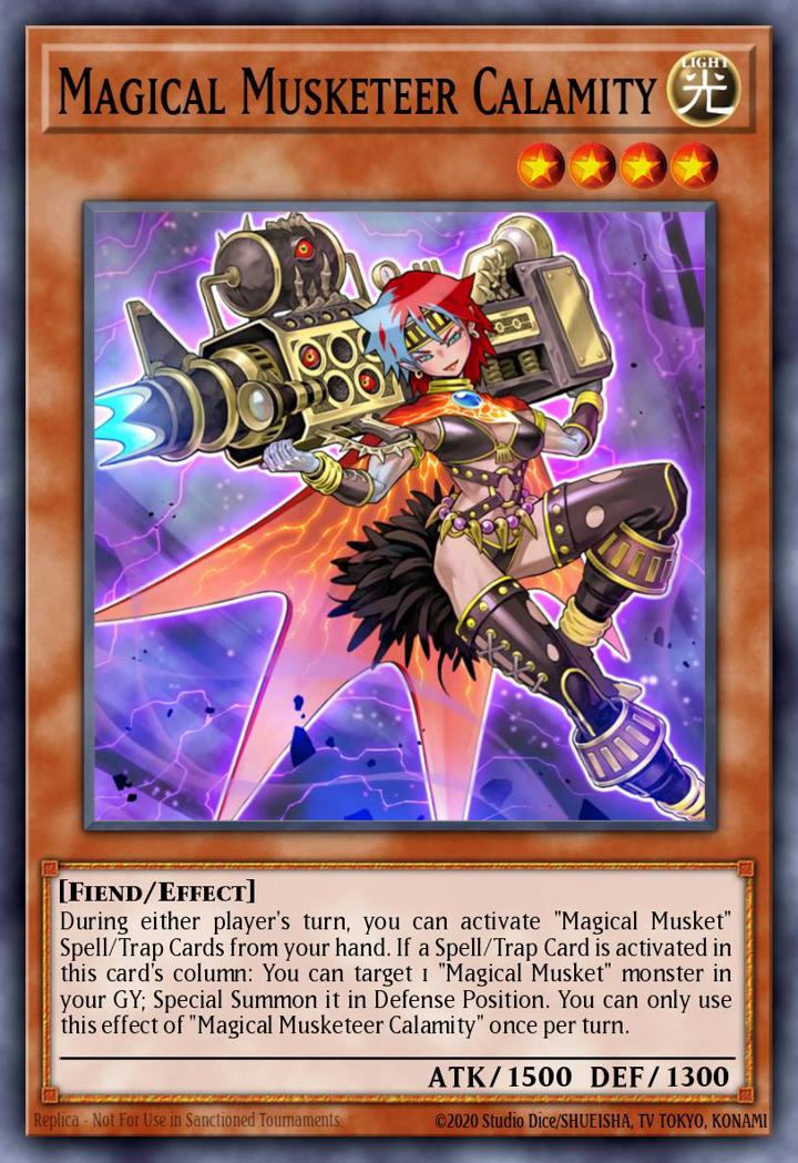 Magical Musketeer Calamity Single: Yu-Gi-Oh! Spirit Warriors Einzelkarte