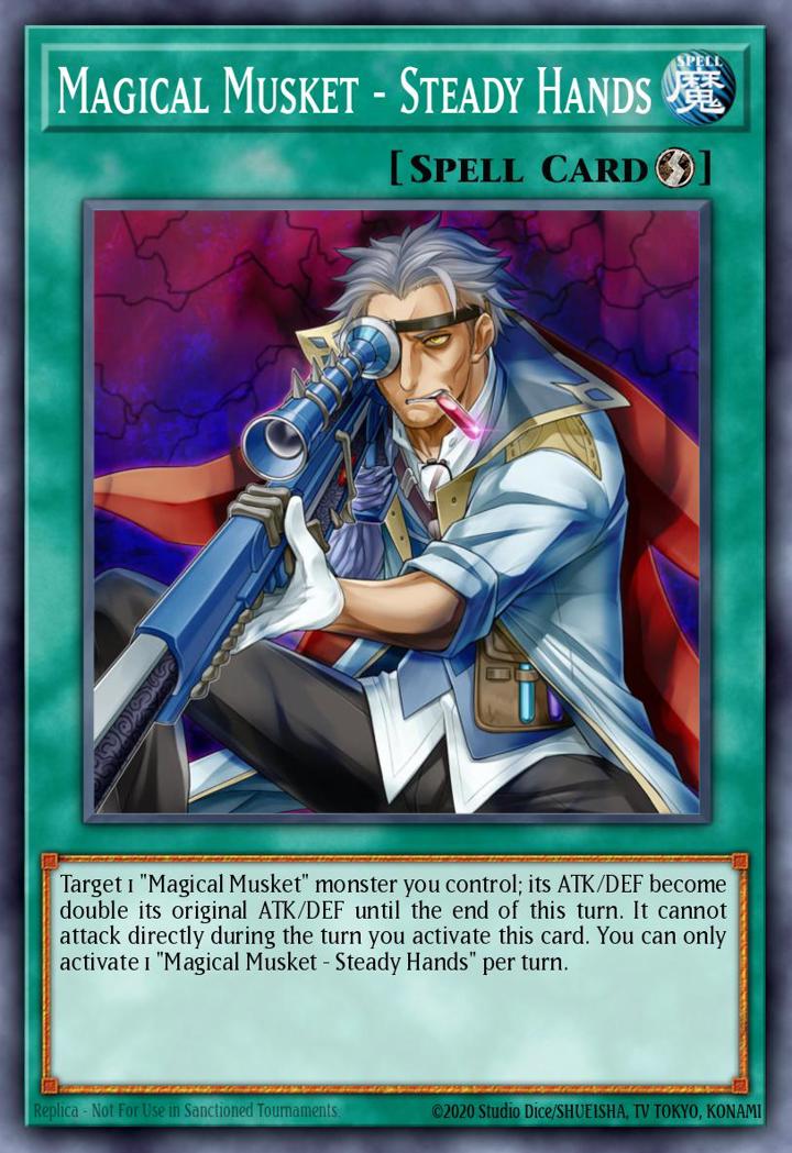 Magical Musket - Steady Hands Single: Yu-Gi-Oh! Spirit Warriors Einzelkarte